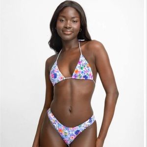 Blackbough Swim - Wildflowers Bikini XS top S bottom